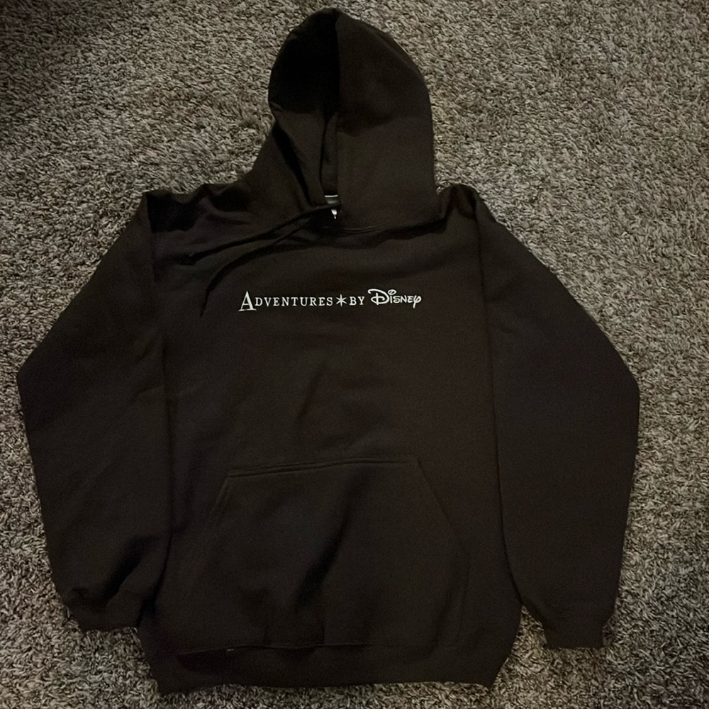 Adventures By Disney Brown Drawstring Hoodie